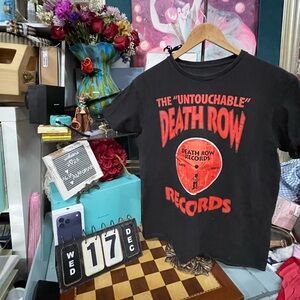 Death Row Records - “The Untouchable Death Row Records” - 2019 Black Shirt -